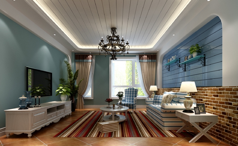 地中海风格装修效果图